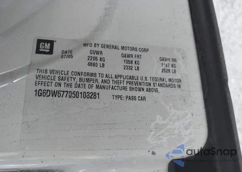 2006 Cadillac Sts V6 from USA, damaged, VIN 1G6DW677060108281